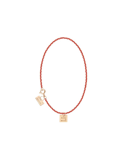 Collier Vanrycke Make a wish en or rose et email
