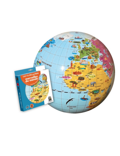 Globe les merveilles du monde 42 Cm  - B92007