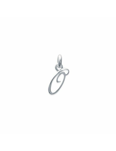 Pendentif en argent rhodié