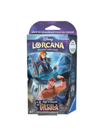 Lorcana - Deck de Démarrage Le Retour d'Ursula - Anna et Hercule
