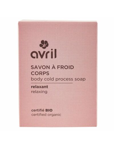 Savon à froid corps Détox 100g - Certifié bio