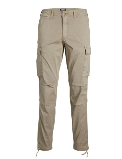 TROUSERS HOMME BLACK/DETAIL:SOLID