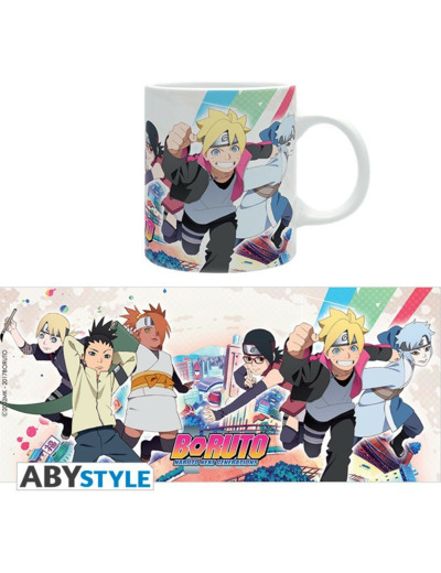 BORUTO - Mug - 320 ml - "Groupe"