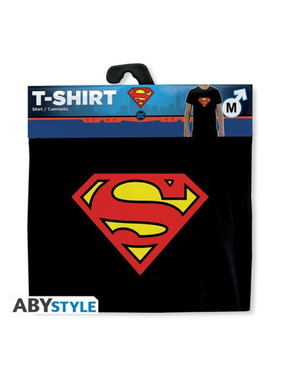 DC COMICS - Tshirt "Logo Superman" homme MC black- basic