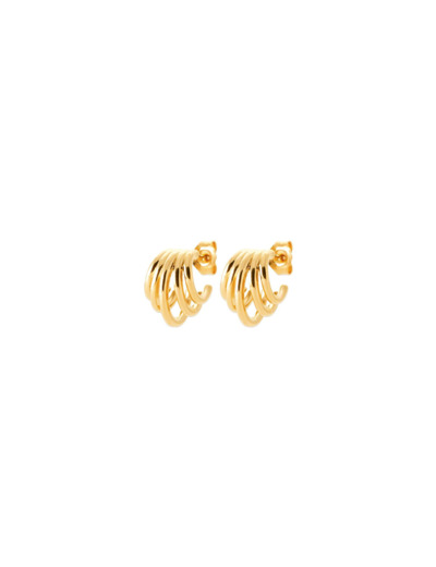 Boucles d'oreilles en plaqué or
