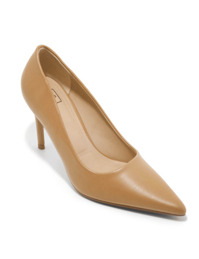 Escarpin ferme femme camel