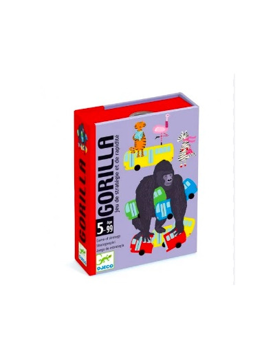 Jeu de cartes  Gorilla - DJECO - DJ05123