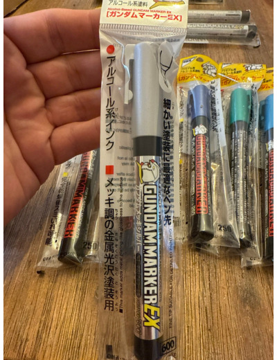 XGM-100 - Gundam Marker EX Gundam Plated Silver