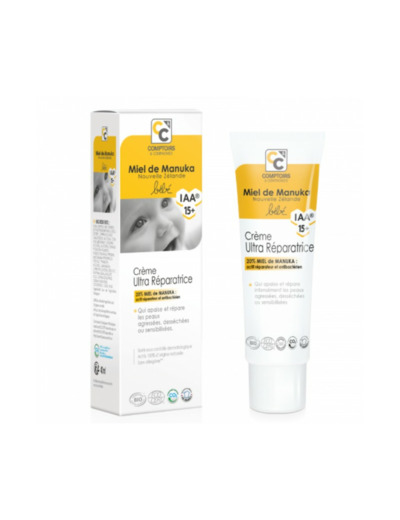 CREME ULTRA REPARATRICE POUR BEBE AU MIEL DE MANUKA FLACON 40ML