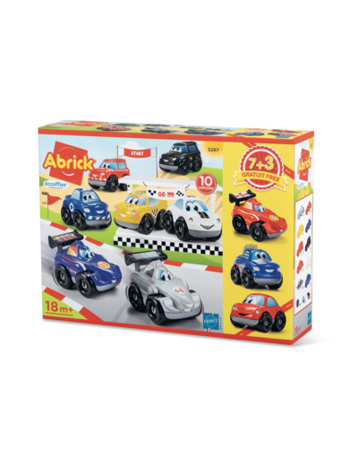 COFFRET 10 VEHICULES FAST CAR