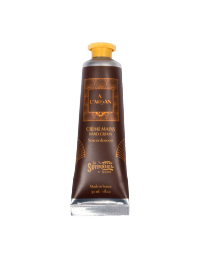 CREME POUR LES MAINS A L'HUILE D'ARGAN BIO SAVONNERIE DE NYONS 30ML