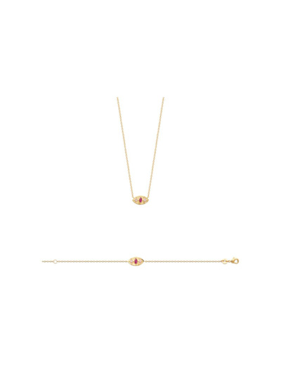 Collier en plaqué or