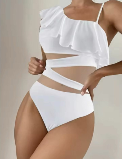 Maillot de bain blanc Dalia