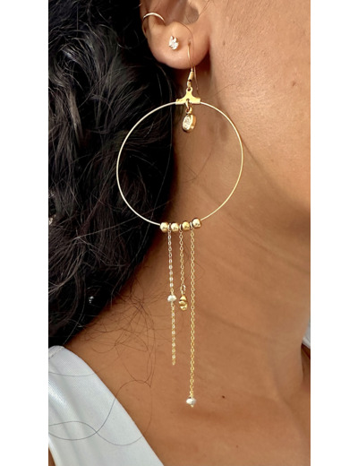 Boucles d'oreilles Lyra